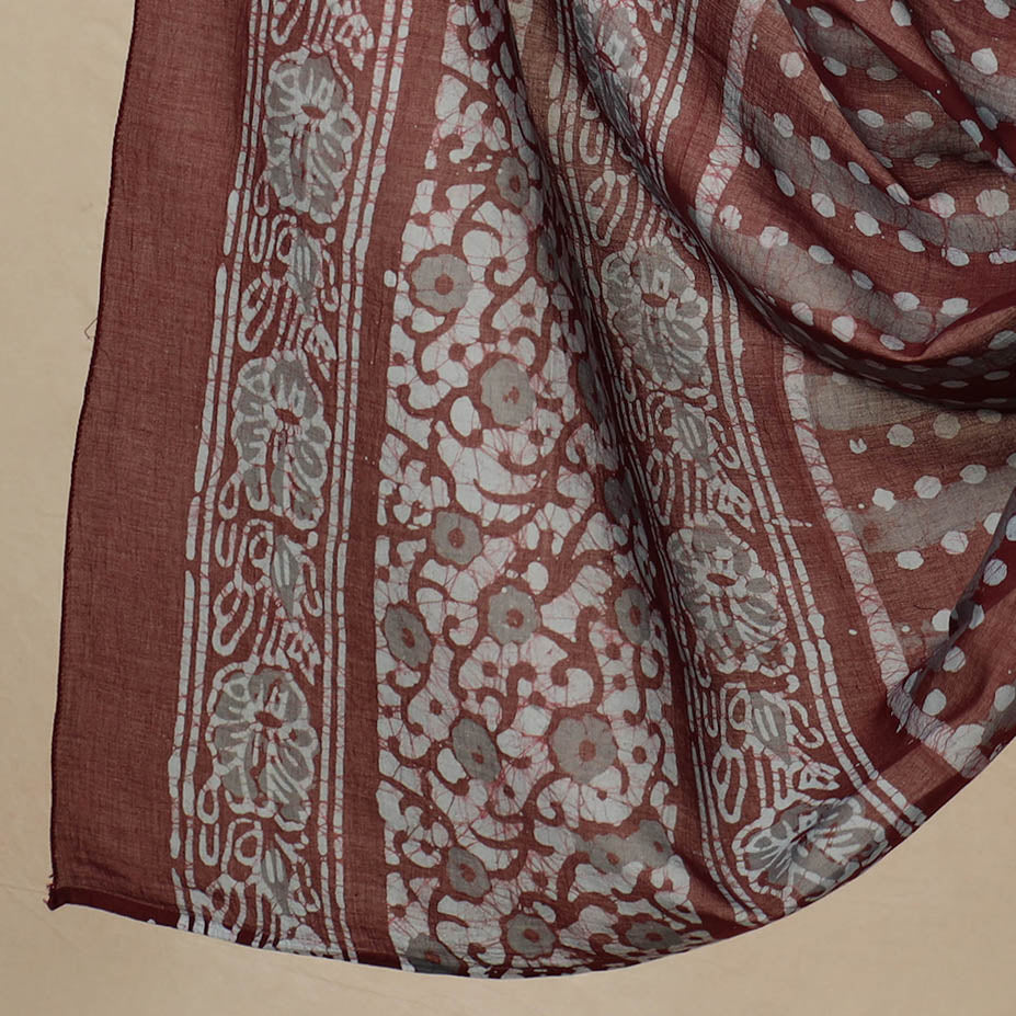 3pc Cotton Kutch Batik Print Dress Material 78