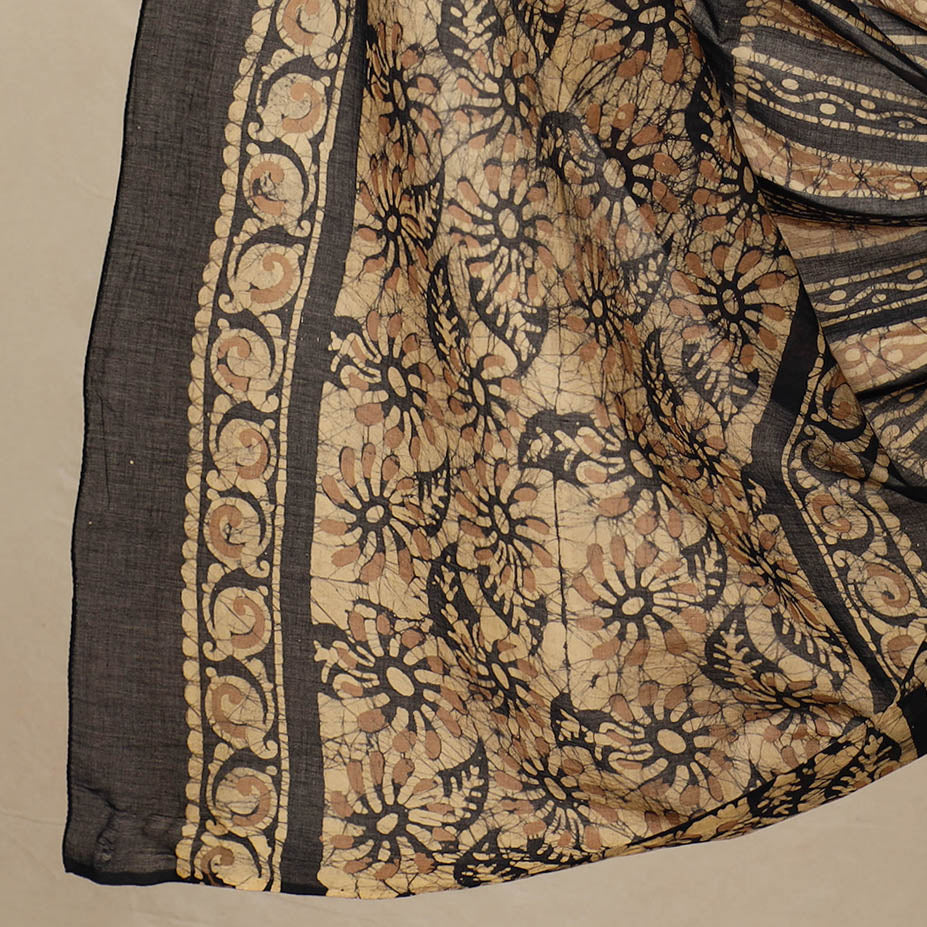 3pc Cotton Kutch Batik Print Dress Material 85