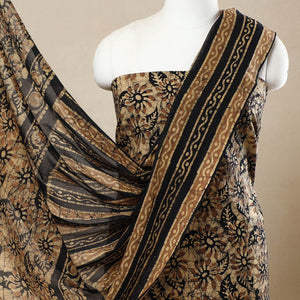 3pc Cotton Kutch Batik Print Dress Material 85