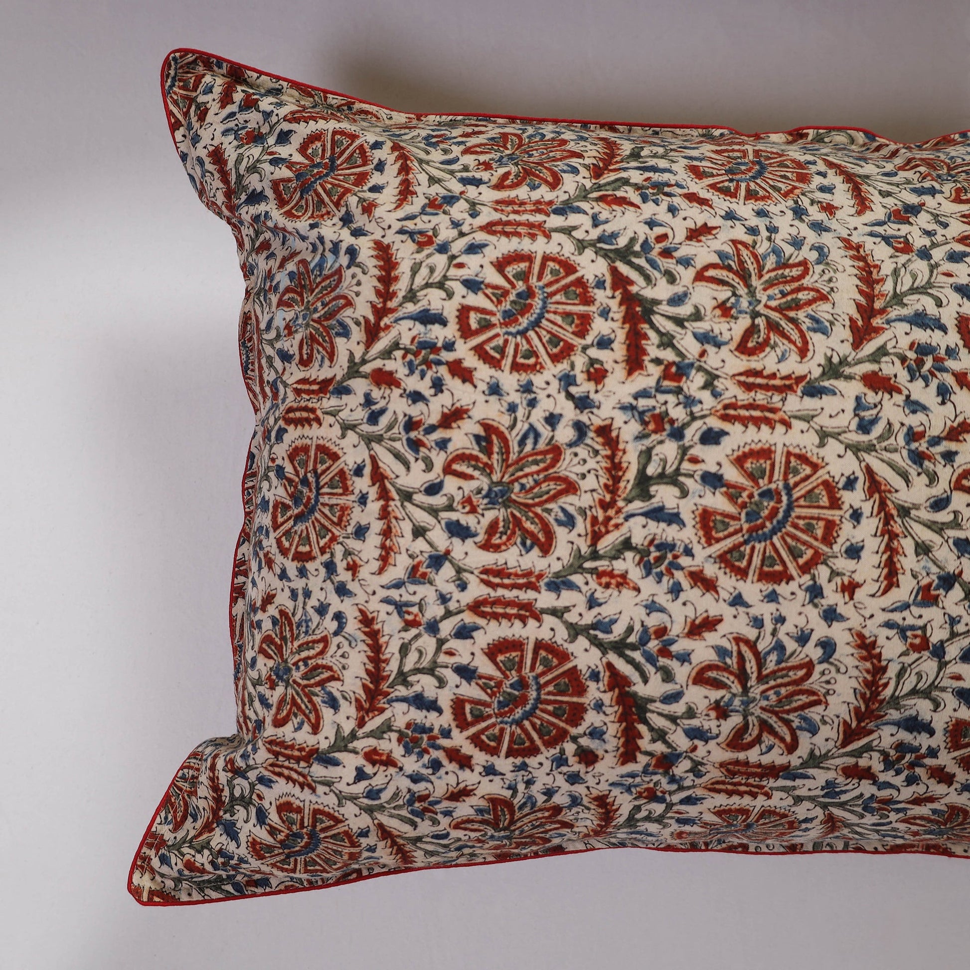 Brown - Handcrafted Cotton Pillow Cover (Set of 2) 02