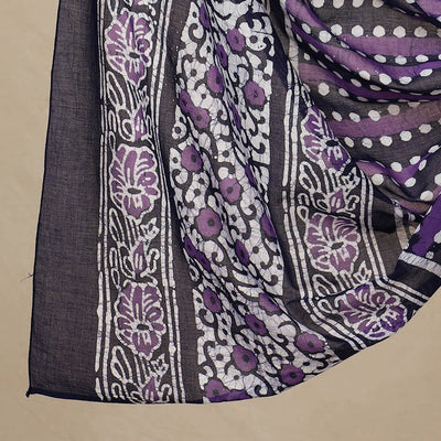 3pc Cotton Kutch Batik Print Dress Material 91