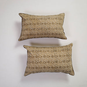 Beige - Handcrafted Cotton Pillow Cover (Set of 2) 03