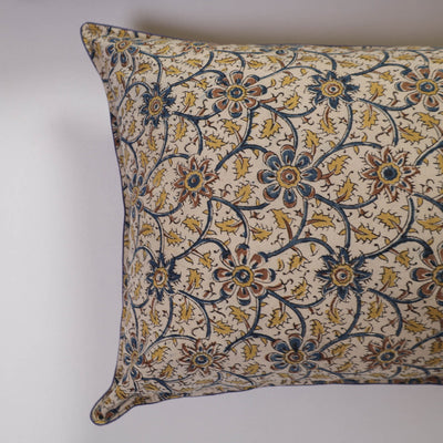 Beige - Handcrafted Cotton Pillow Cover (Set of 2) 04