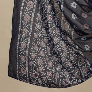 Blue - 3pc Cotton Kutch Batik Print Dress Material 96