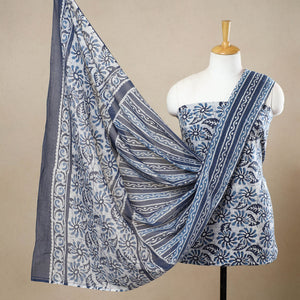 3pc Cotton Kutch Batik Print Dress Material 110