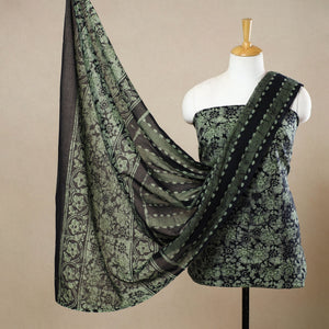 3pc Cotton Kutch Batik Print Dress Material 112