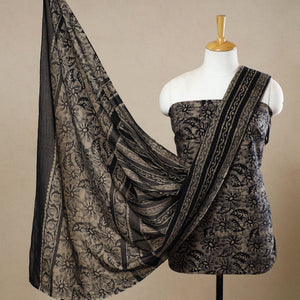 3pc Cotton Kutch Batik Print Dress Material 116