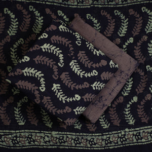3pc Cotton Kutch Batik Print Dress Material 113
