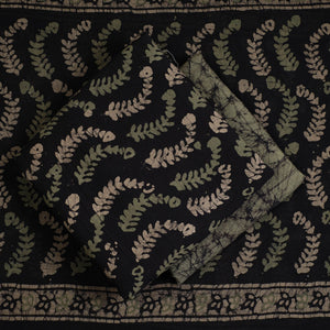 3pc Cotton Kutch Batik Print Dress Material 118