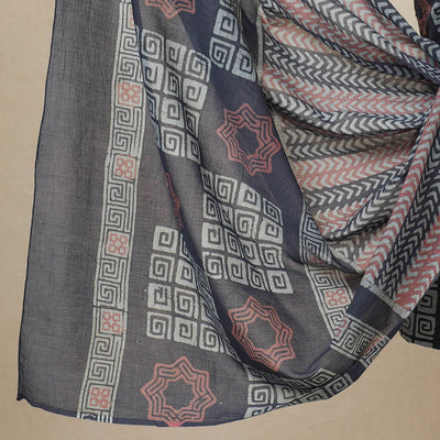 3pc Cotton Kutch Batik Print Dress Material 121