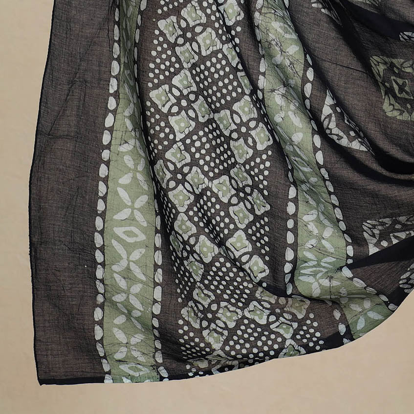 3pc Cotton Kutch Batik Print Dress Material 134