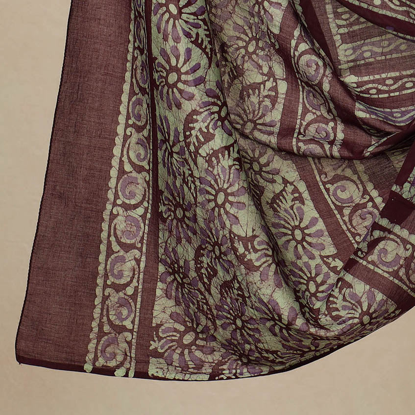 3pc Cotton Kutch Batik Print Dress Material 142