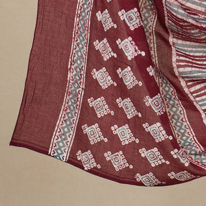 3pc Cotton Kutch Batik Print Dress Material 145