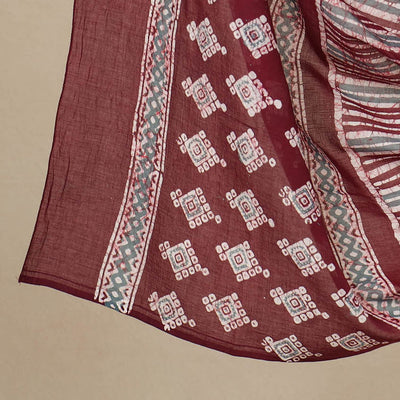 3pc Cotton Kutch Batik Print Dress Material 145