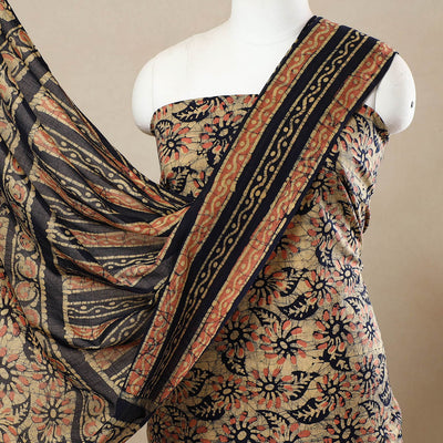 3pc Cotton Kutch Batik Print Dress Material 146