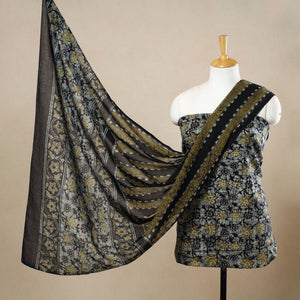 3pc Cotton Kutch Batik Print Dress Material 148