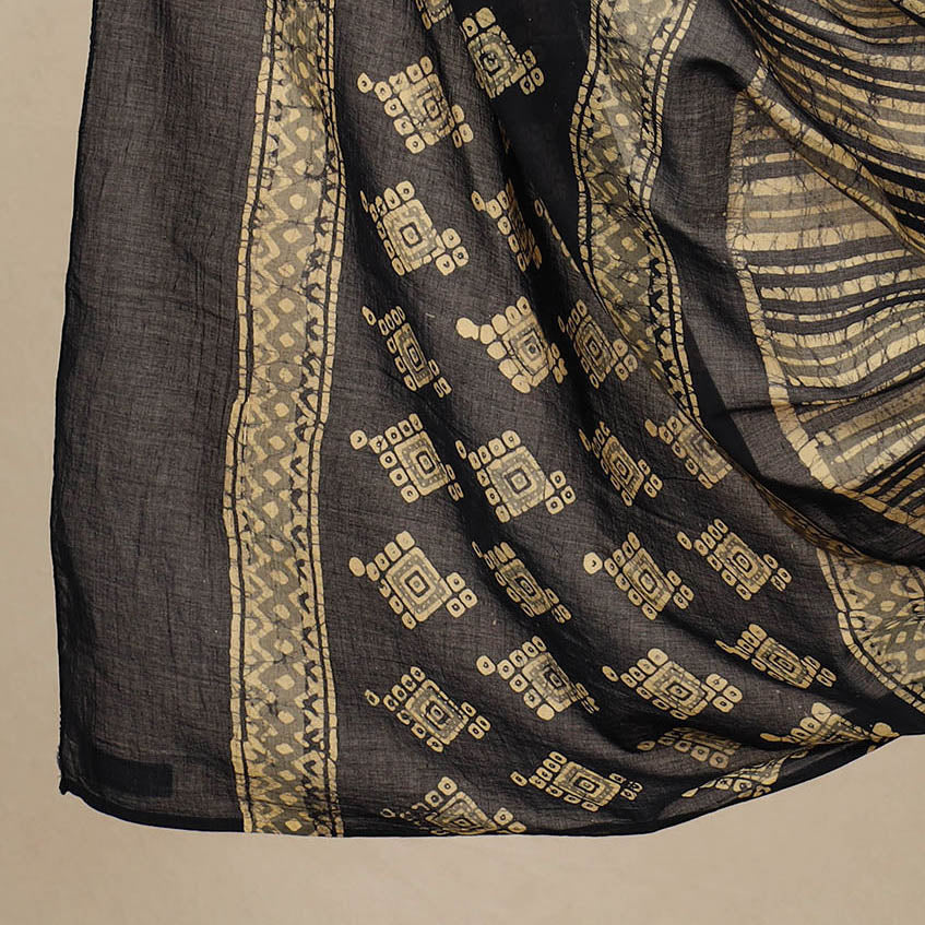 3pc Cotton Kutch Batik Print Dress Material 153