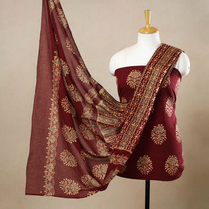3pc Cotton Kutch Batik Print Dress Material 160