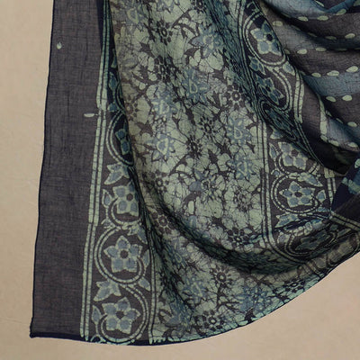 3pc Cotton Kutch Batik Print Dress Material 161