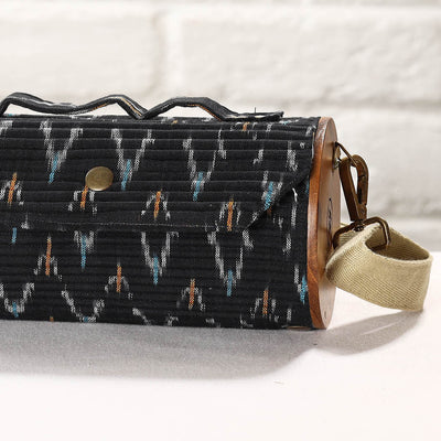 Blue - DIY Round Sling Bag / Clutch With Changeable Sleeve