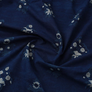 Block Printed Cotton Jahota Fabric 16