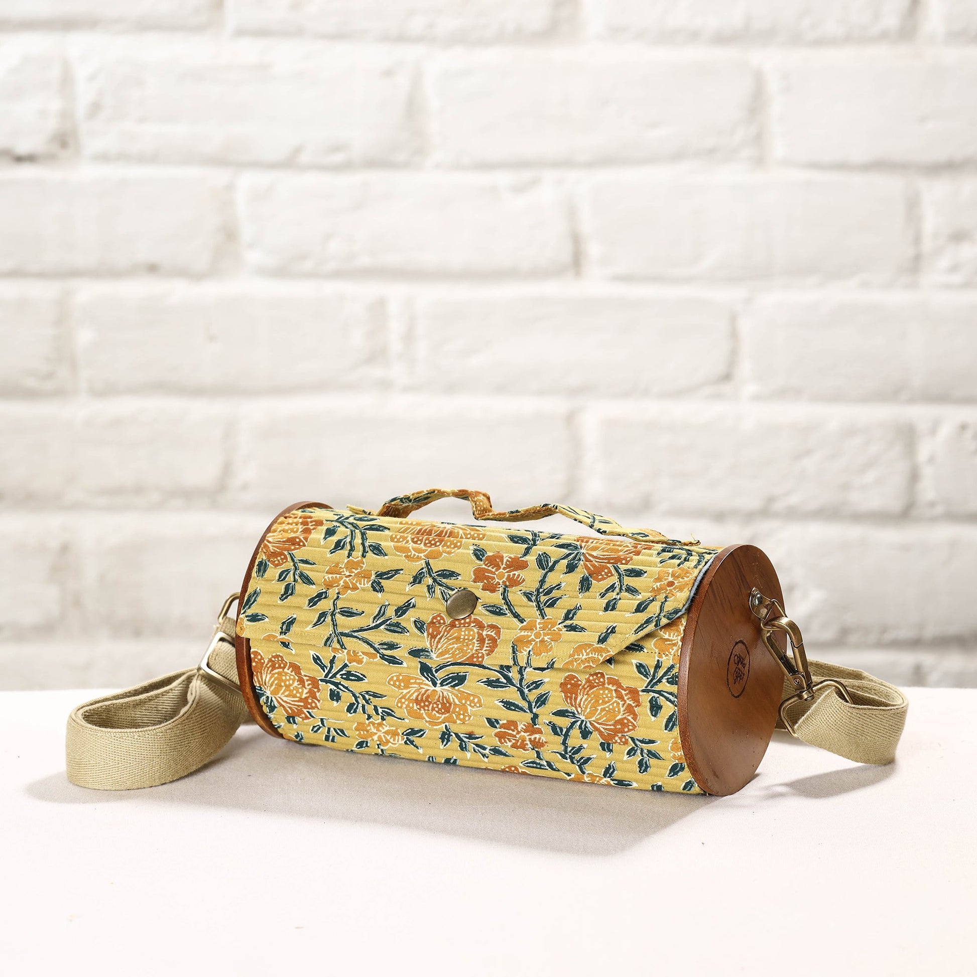 Black - DIY Round Sling Bag / Clutch With Changeable Sleeve
