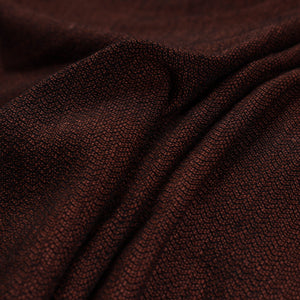 Brown - Kumaun Handwoven Merino Woollen Fabric