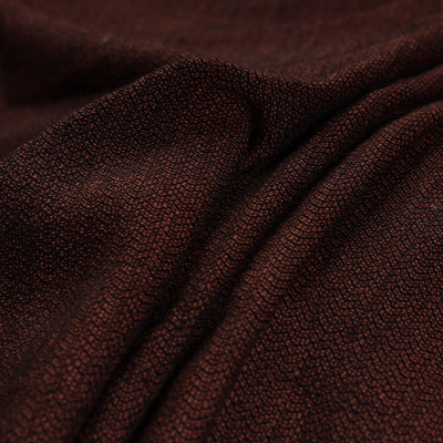 Brown - Kumaun Handwoven Merino Woollen Fabric