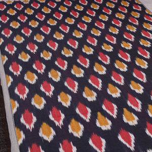Blue - Cotton Pochampally Ikat Bedsheet 39