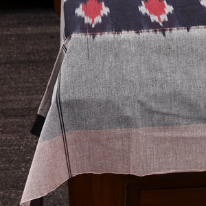 Blue - Cotton Pochampally Ikat Bedsheet 39