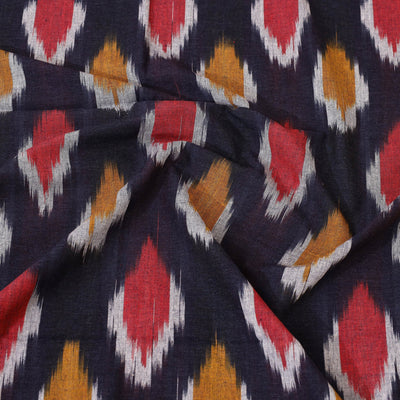 Blue - Cotton Pochampally Ikat Bedsheet 39