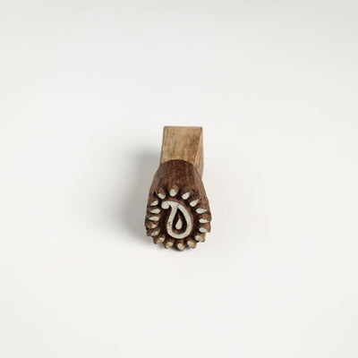 Hand-carved Teak Wood Block by Gangadhar (Medium) 41