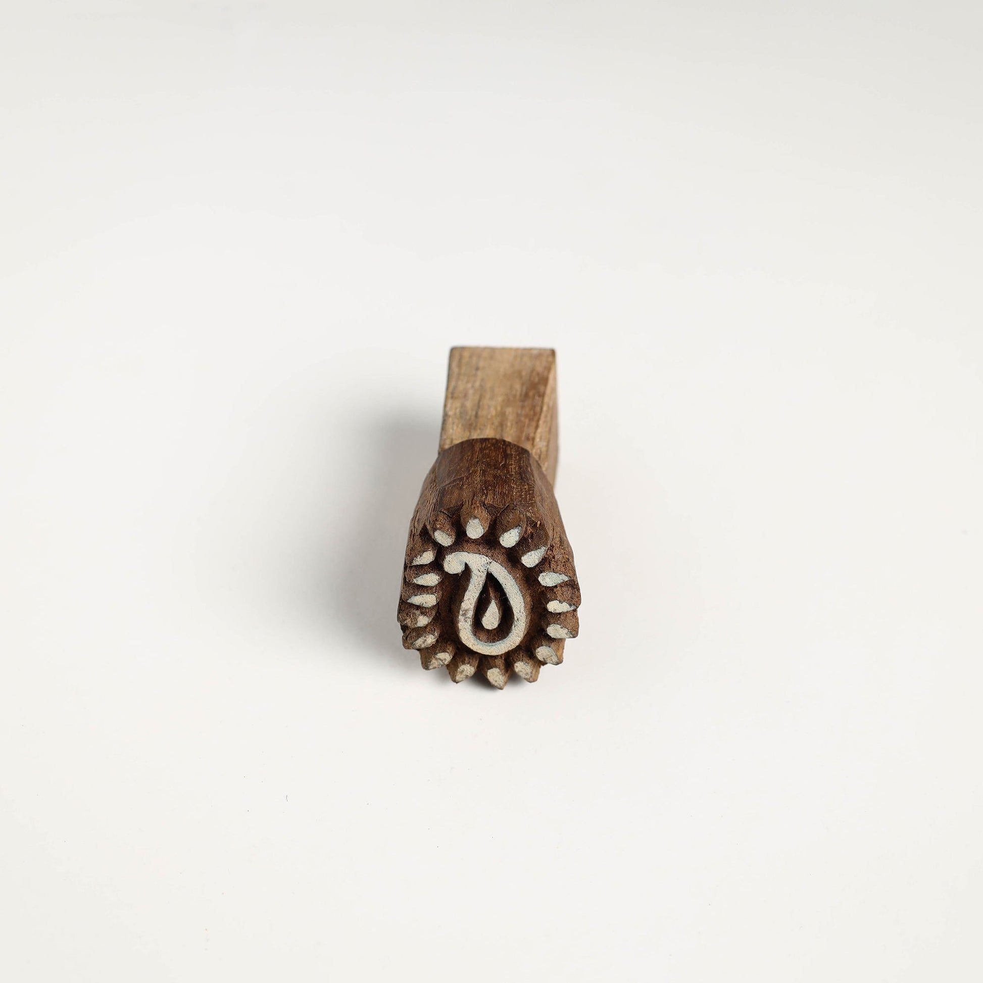 Hand-carved Teak Wood Block by Gangadhar (Medium) 41