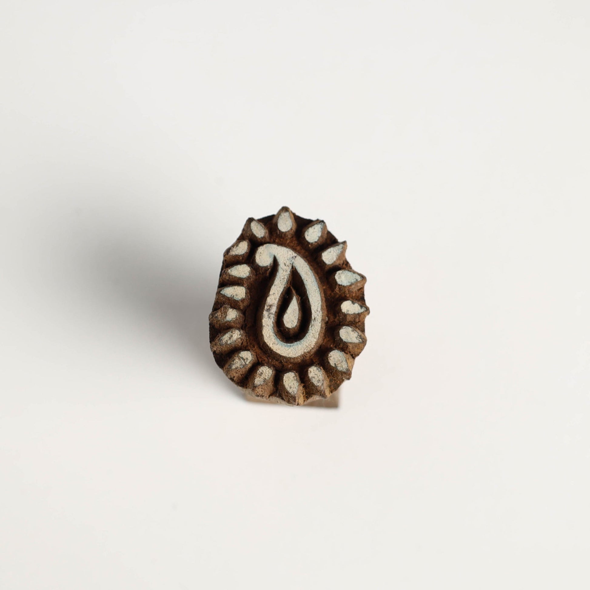 Hand-carved Teak Wood Block by Gangadhar (Medium) 41