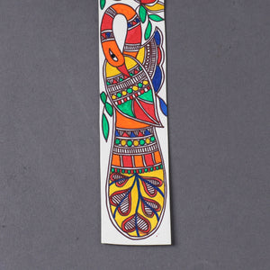 Assorted - Madhubani Handpainted Bookmark (7.5 x 2 in)