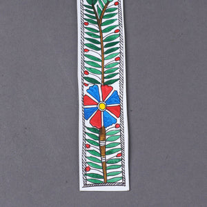 Assorted - Madhubani Handpainted Bookmark (7.5 x 2 in)
