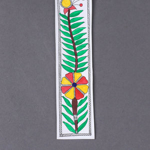 Assorted - Madhubani Handpainted Bookmark (7.5 x 2 in)