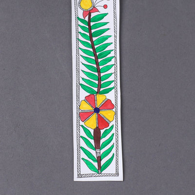 Assorted - Madhubani Handpainted Bookmark (7.5 x 2 in)