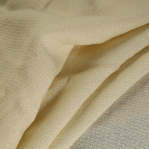 Beige - Kumaun Handwoven Merino Woollen Fabric 13