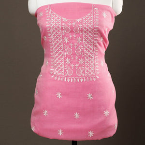 3pc Cotton Embroidered Kota Doria Dress Material 06