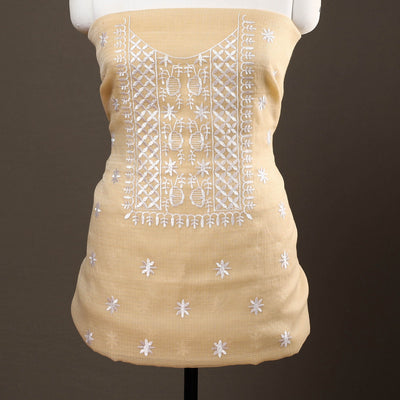 3pc Cotton Embroidered Kota Doria Dress Material 15