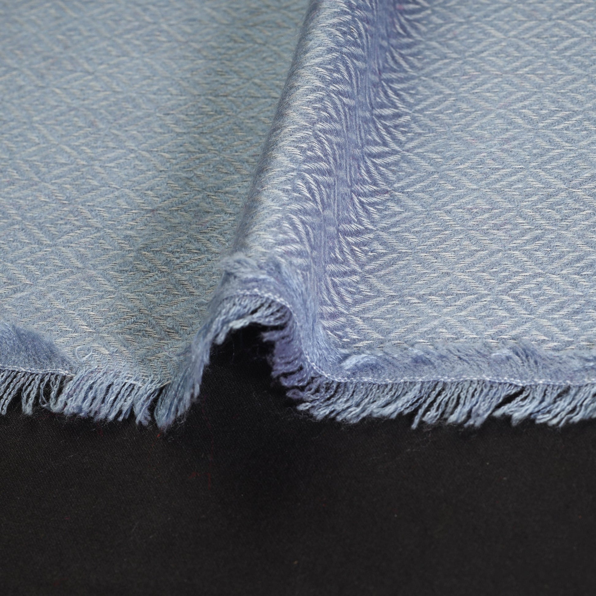 Blue - Acrylic Fine Wool Fabric 24