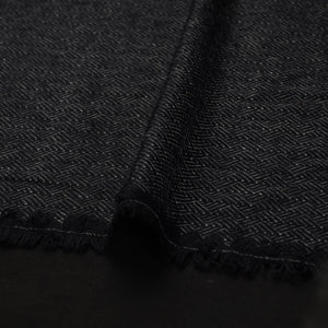 Black - Acrylic Fine Wool Fabric 32