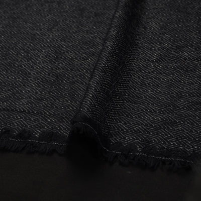Black - Acrylic Fine Wool Fabric 32