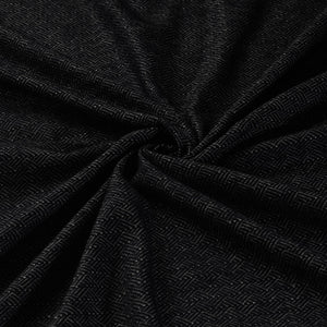 Black - Acrylic Fine Wool Fabric 32