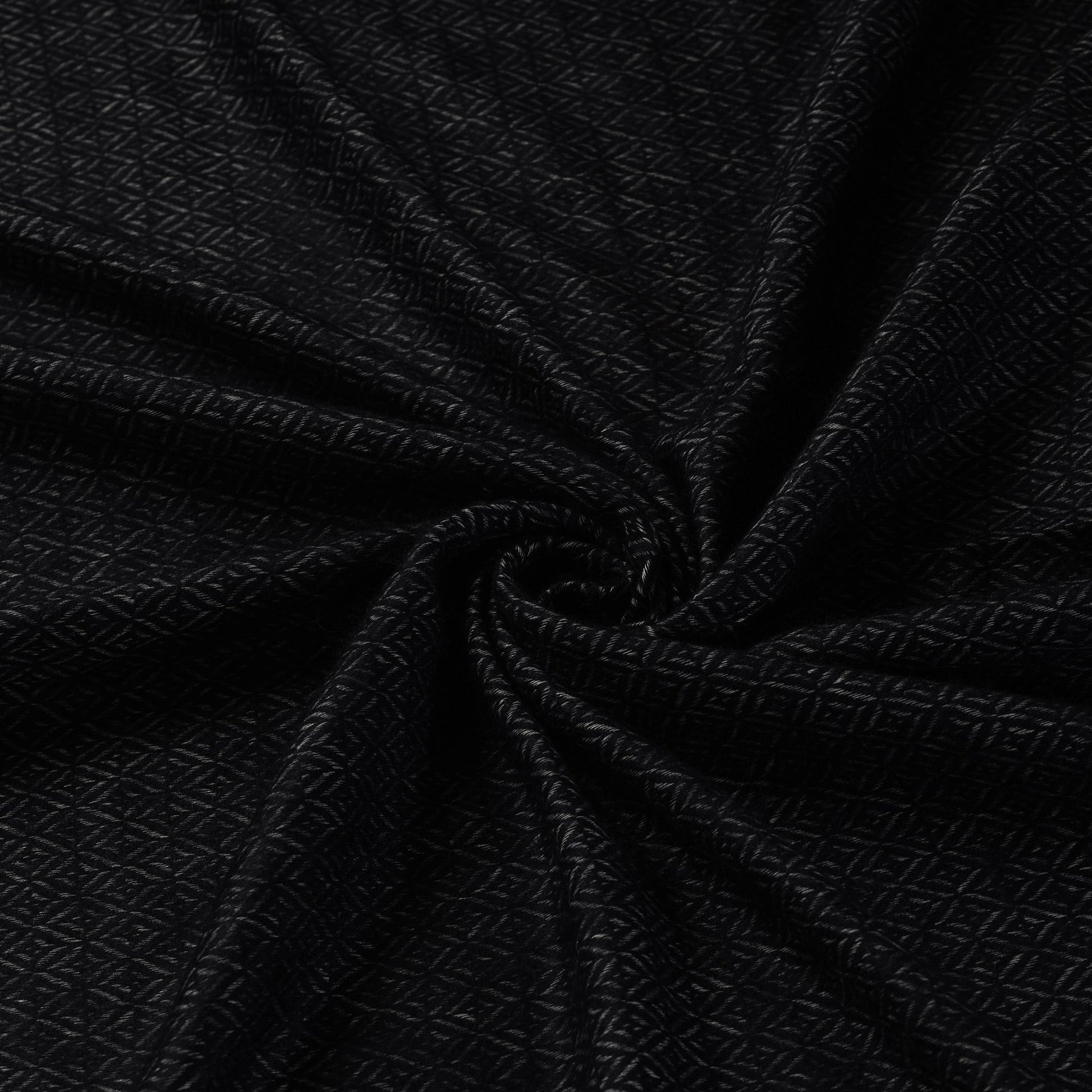 Black - Acrylic Fine Wool Fabric 33