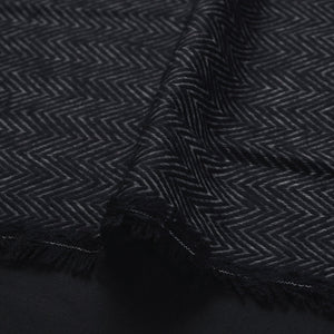 Black - Acrylic Fine Wool Fabric 35
