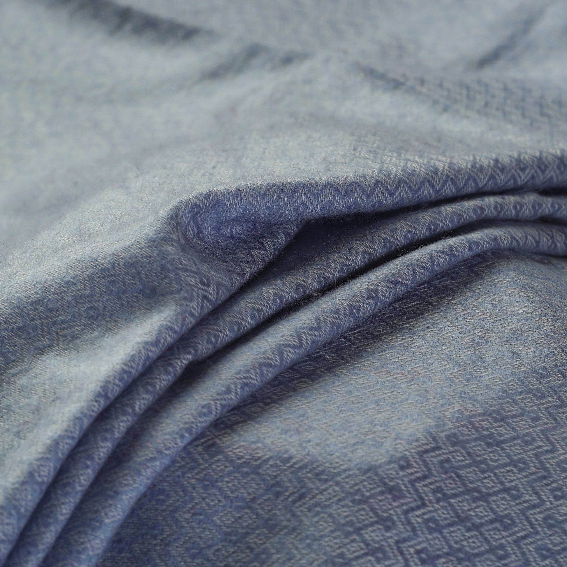 Blue - Acrylic Fine Wool Fabric 38