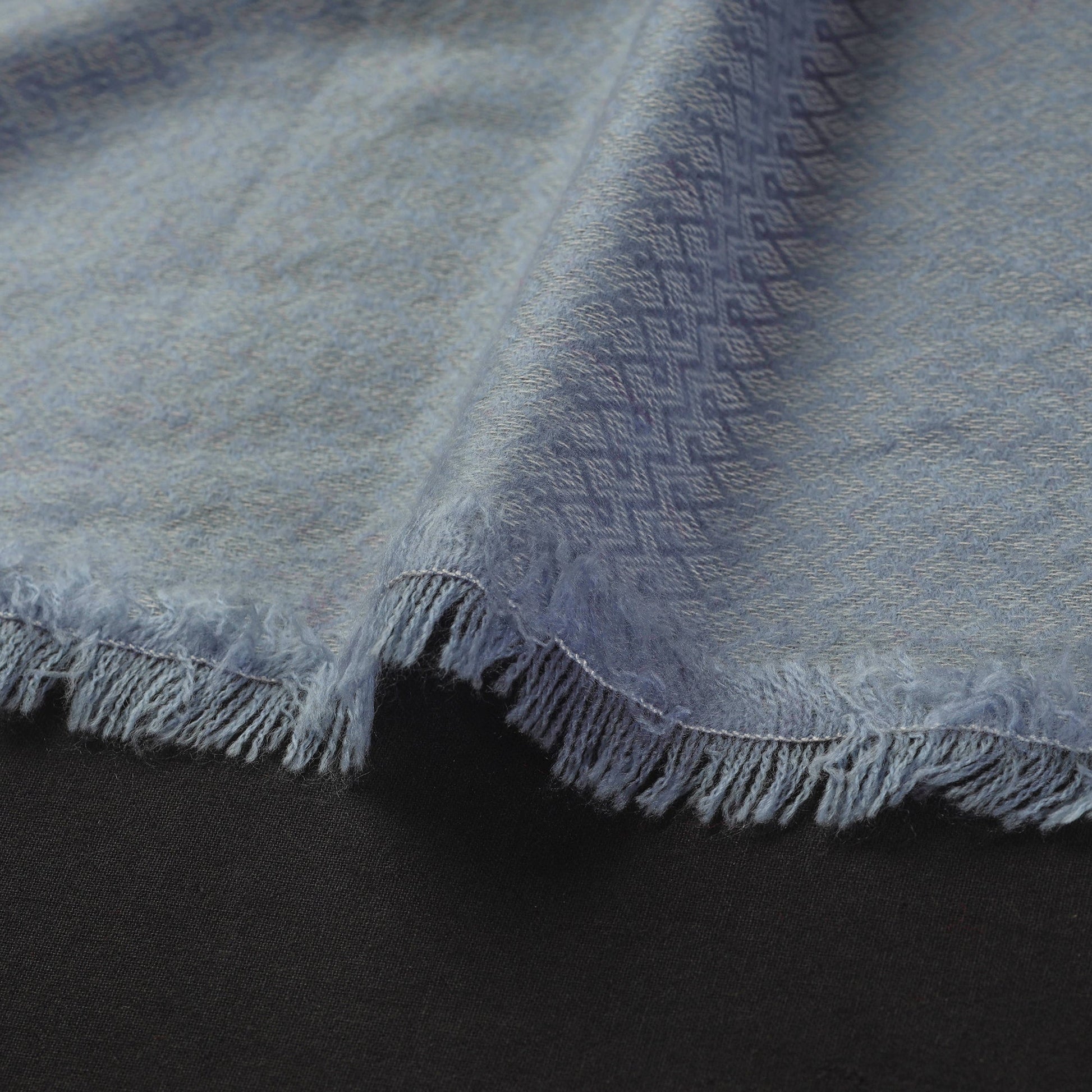 Blue - Acrylic Fine Wool Fabric 38