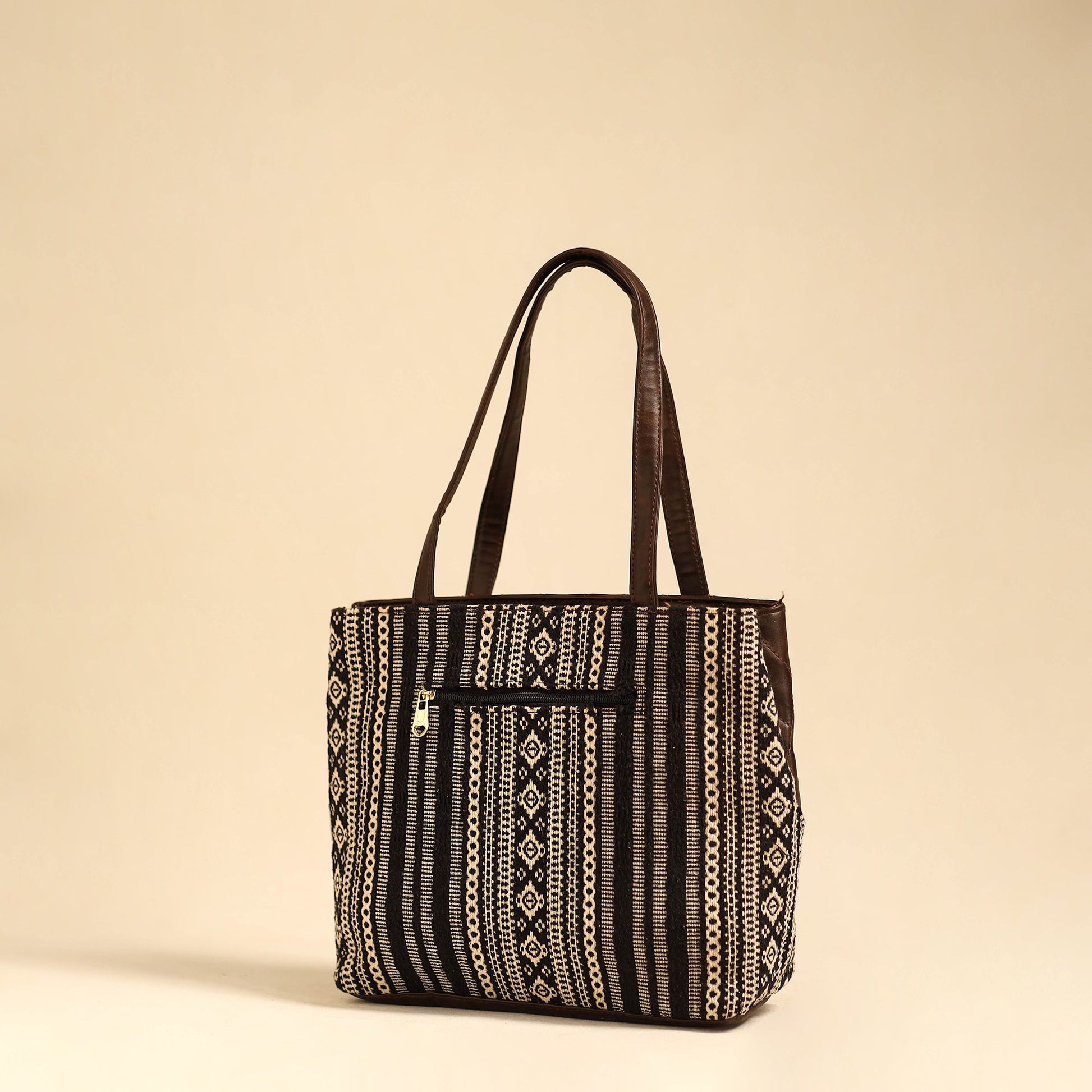 Brown - Handmade Marudhara Woven Handbag 41